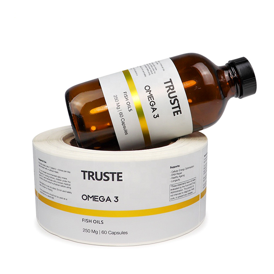 Medical Label - 주문을 받아서 만들어진 입히는 종이 약