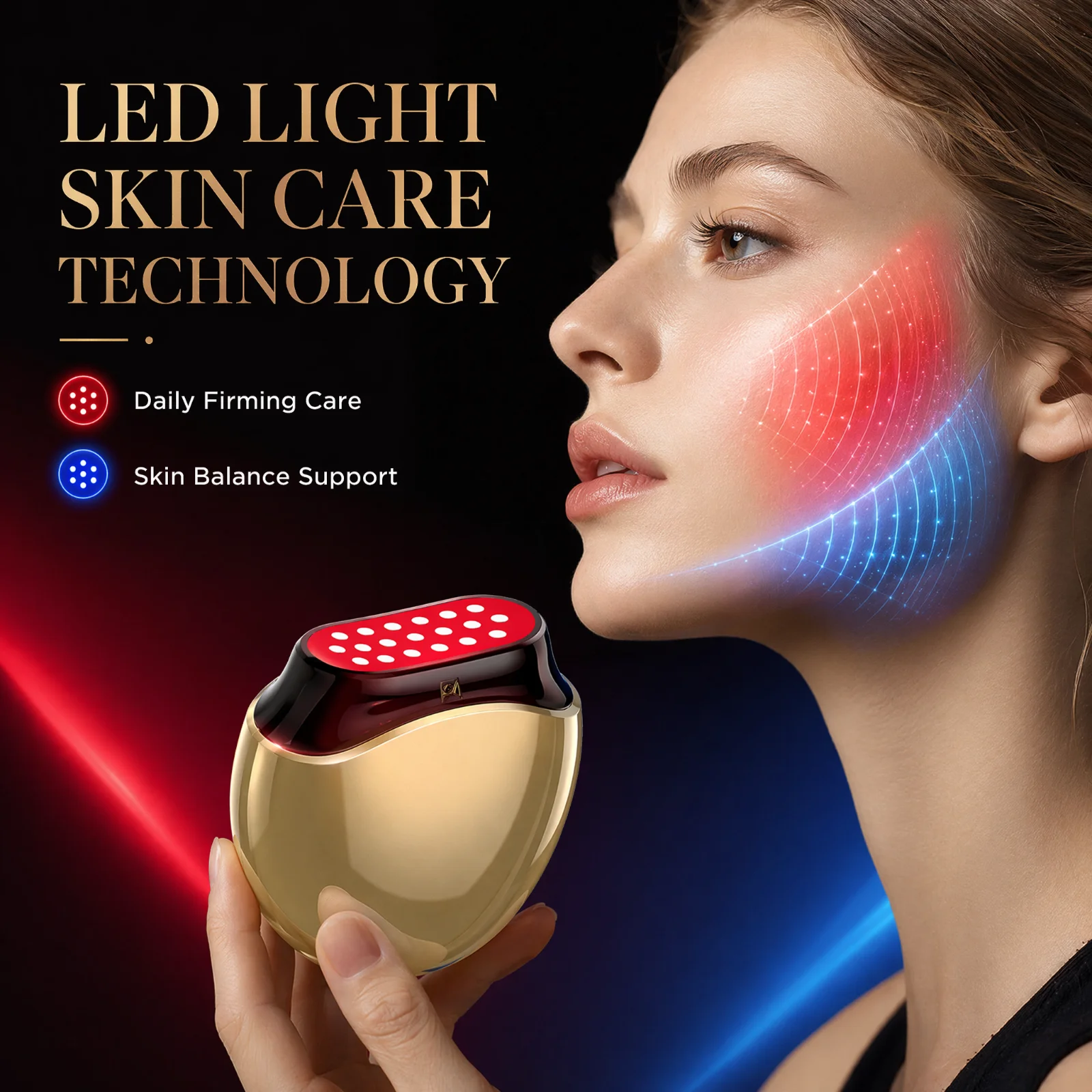 콜라겐 뷰티 디바이스 페이셜 마사지기 LED 라이트 테 - Medical Lab Equipments 리뷰 및 가격
