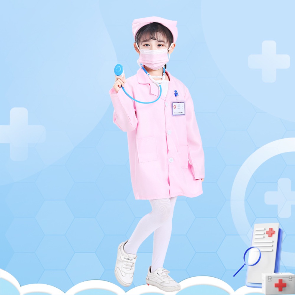 어린이 의사 & 간호사 역할 놀이 의상 세트, 무대 공 - Medical Laboratory 리뷰 및 가격