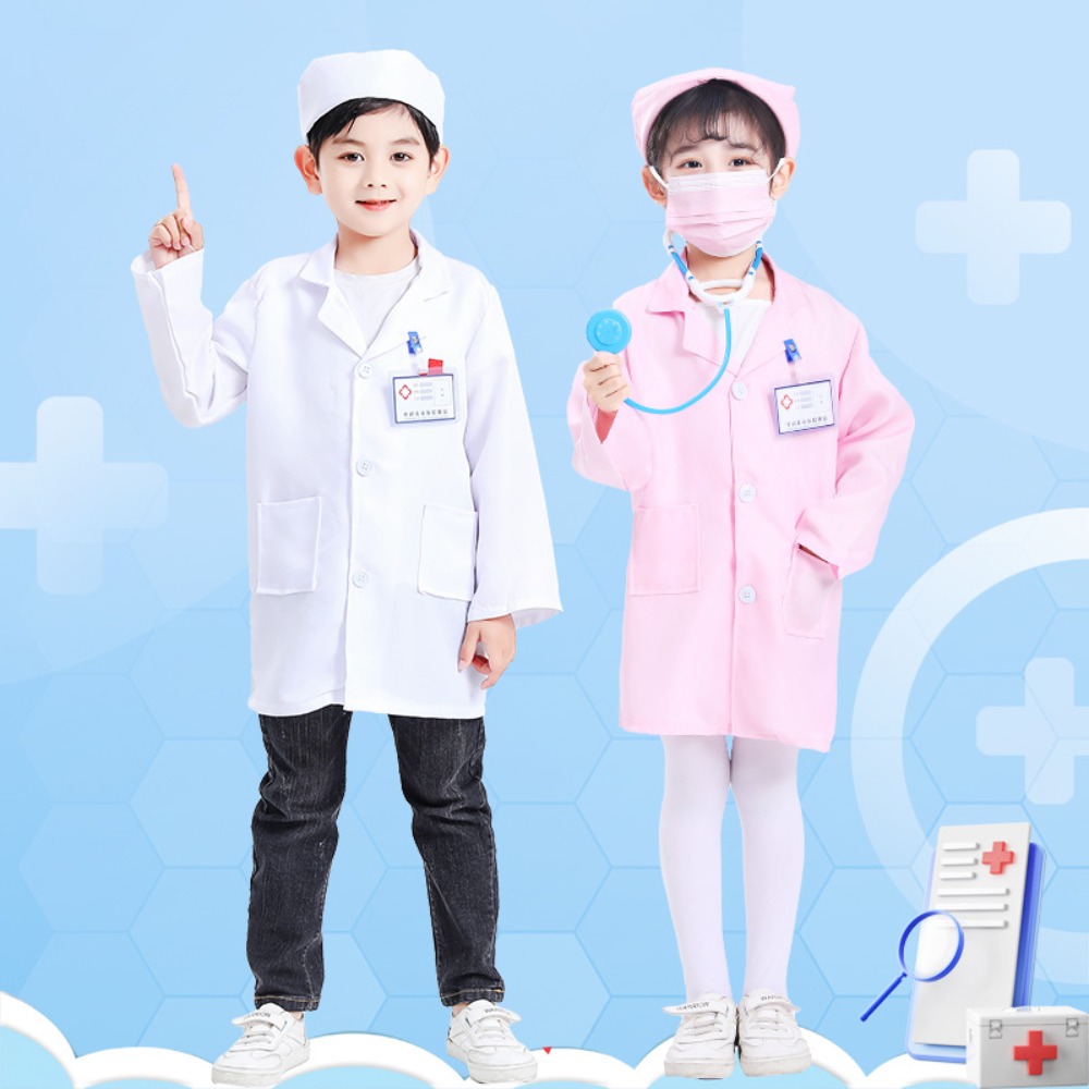 어린이 의사 & 간호사 역할 놀이 의상 세트, 무대 공 - Medical Laboratory 리뷰 및 가격