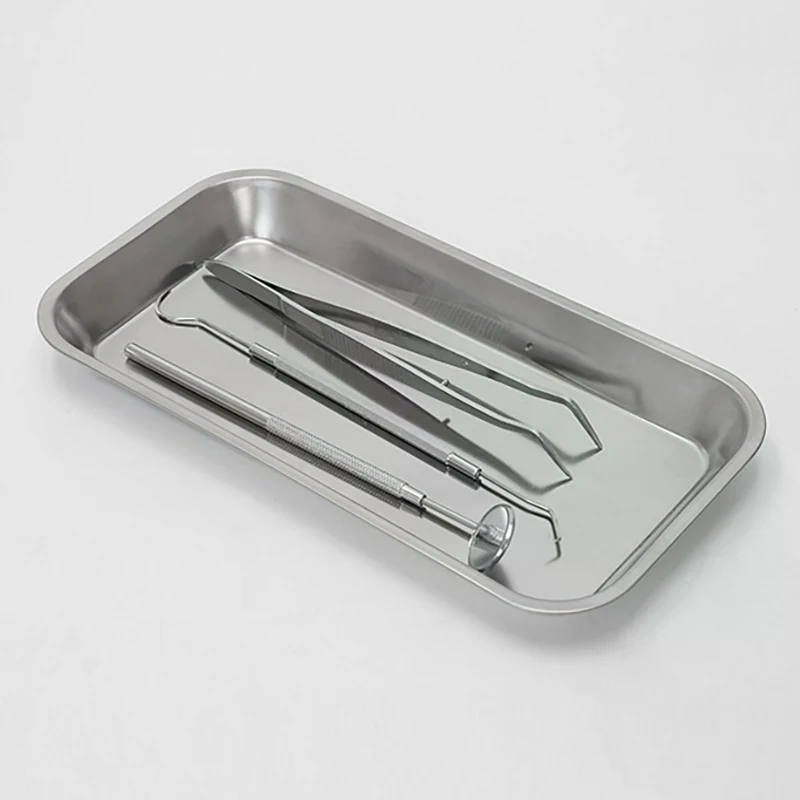 1개 주방 트레이 스테인리스 스틸 사각형 보관 트레이  - Medical Lab Equipments 리뷰 및 가격