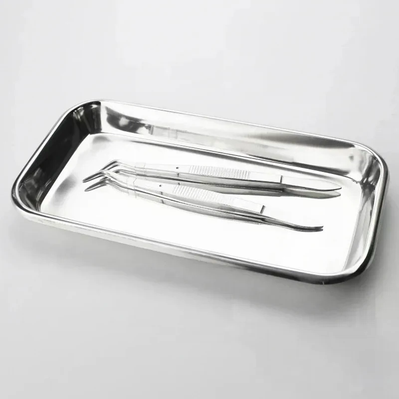 1개 주방 트레이 스테인리스 스틸 사각형 보관 트레이  - Medical Lab Equipments 리뷰 및 가격